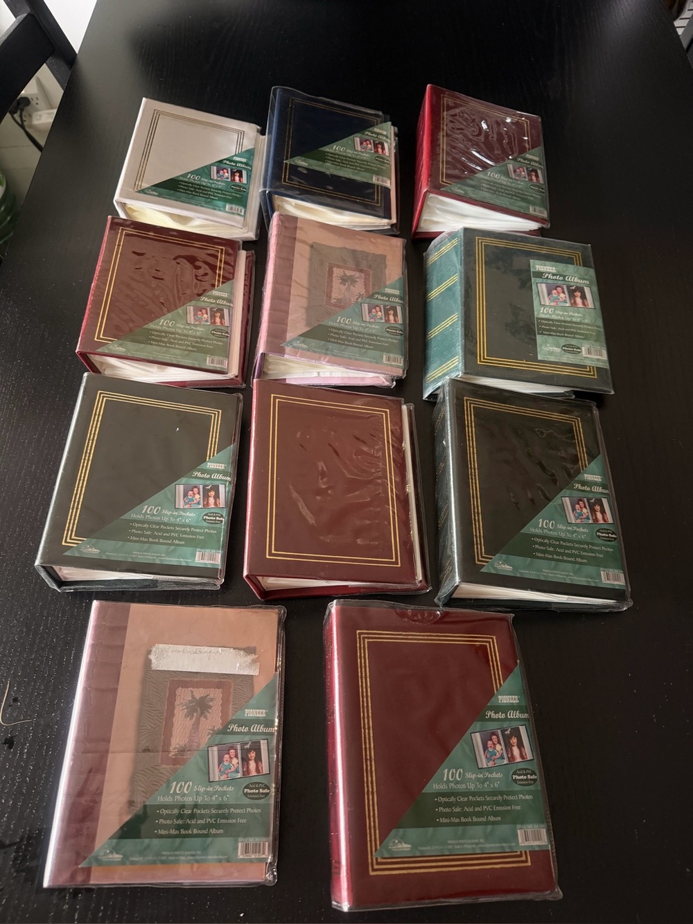 PIONEER Pink and Teal Slip-In Photo Album